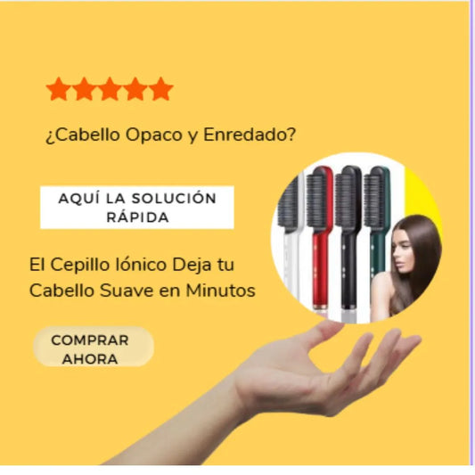 Cepillo Iónico de Cabello