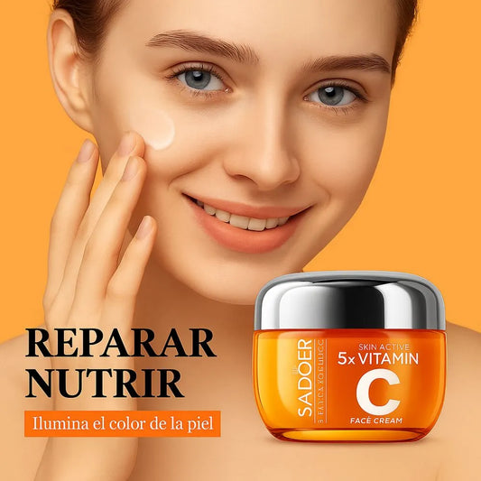 Sadoer 5 veces mas Vitamina C para una Piel sin Manchas y Radiante