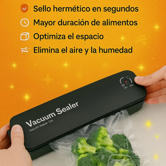 Sellador de Bolsas al Vacio Conserva por mas tiempo