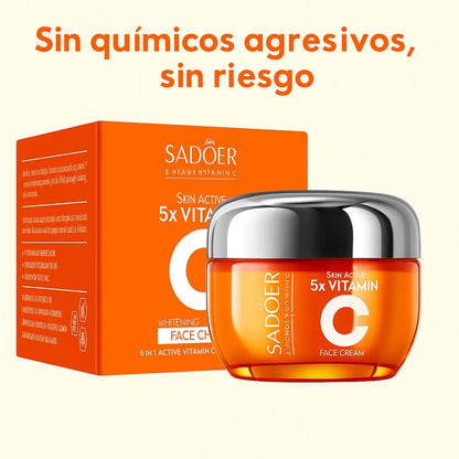 Sadoer 5 veces mas Vitamina C para una Piel sin Manchas y Radiante