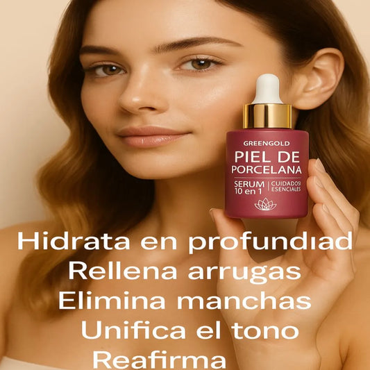 "Sérum Piel de Porcelana Premium - Tu Piel Perfecta en Solo Días