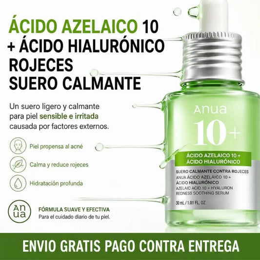 Sérum de Ácido Azelaico 10% + Hialurón